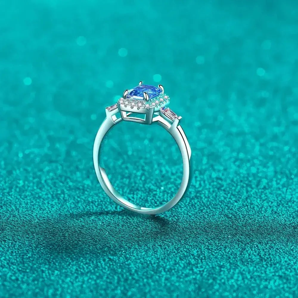 1 Carat Moissanite 925 Sterling Silver Ring - Update AvenueRingTrendsi1005004318386401005004318386401 Carat Moissanite 925 Sterling Silver RingRoyal Blue
