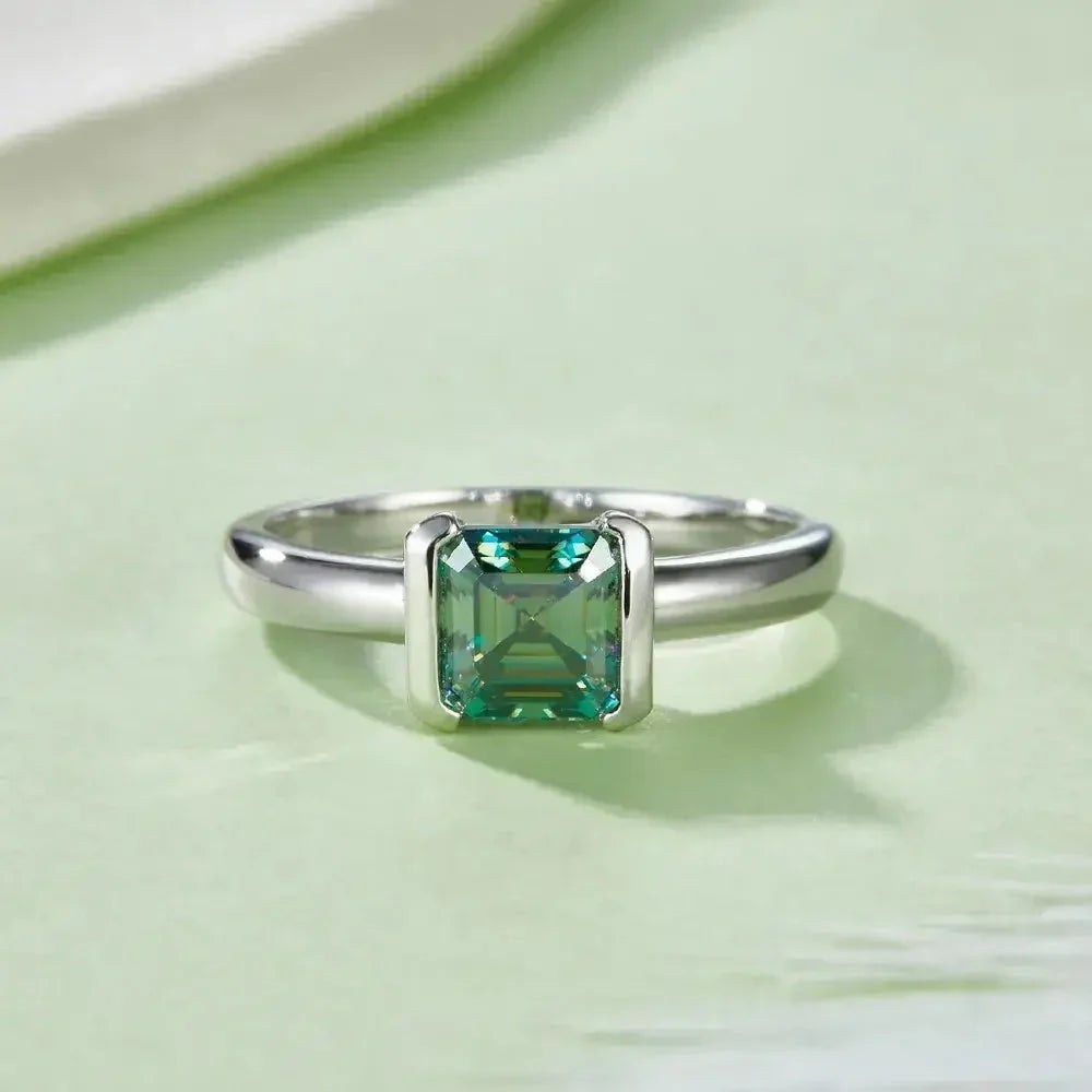 1 Carat Moissanite 925 Sterling Silver Ring - Update AvenueRingTrendsi1005007642512951005007642512951 Carat Moissanite 925 Sterling Silver RingSilver