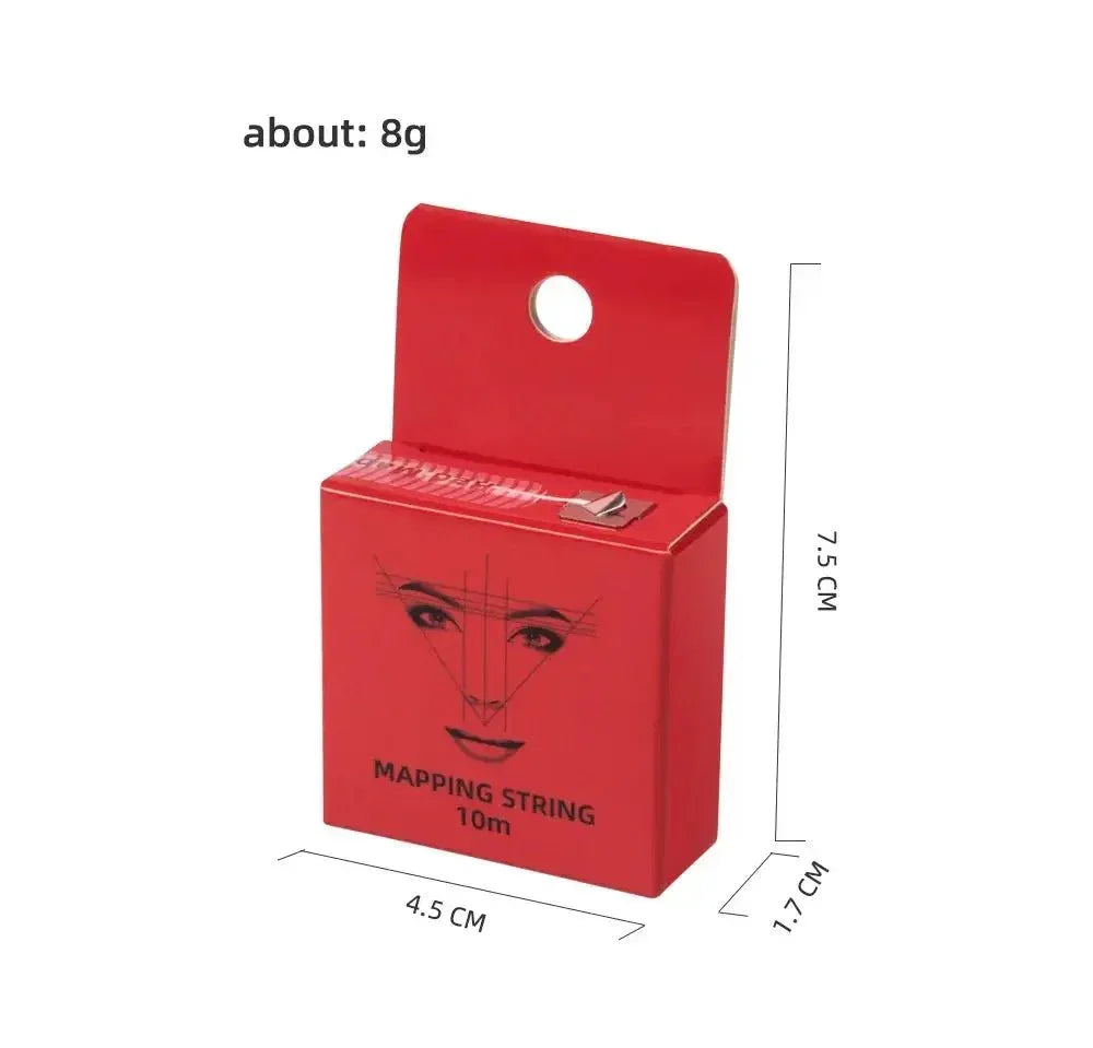 10m for Mapping Eyebrow Marker Thread Tattoo Brows Point 1 Box MAPPING STRING Microblading Eyebrow Pre - Inked Tattoo PMU String - Update AvenueDBQ Nail Art Store14:35085014:35085010m for Mapping Eyebrow Marker Thread Tattoo Brows Point 1 Box MAPPING STRING Microblading Eyebrow Pre - Inked Tattoo PMU String - Update AvenuesGold