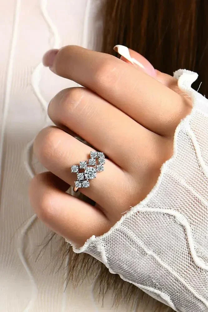 1.2 Carat Moissanite 925 Sterling Silver Ring - Update AvenueRingTrendsi1013002646843861013002646843861.2 Carat Moissanite 925 Sterling Silver RingGold