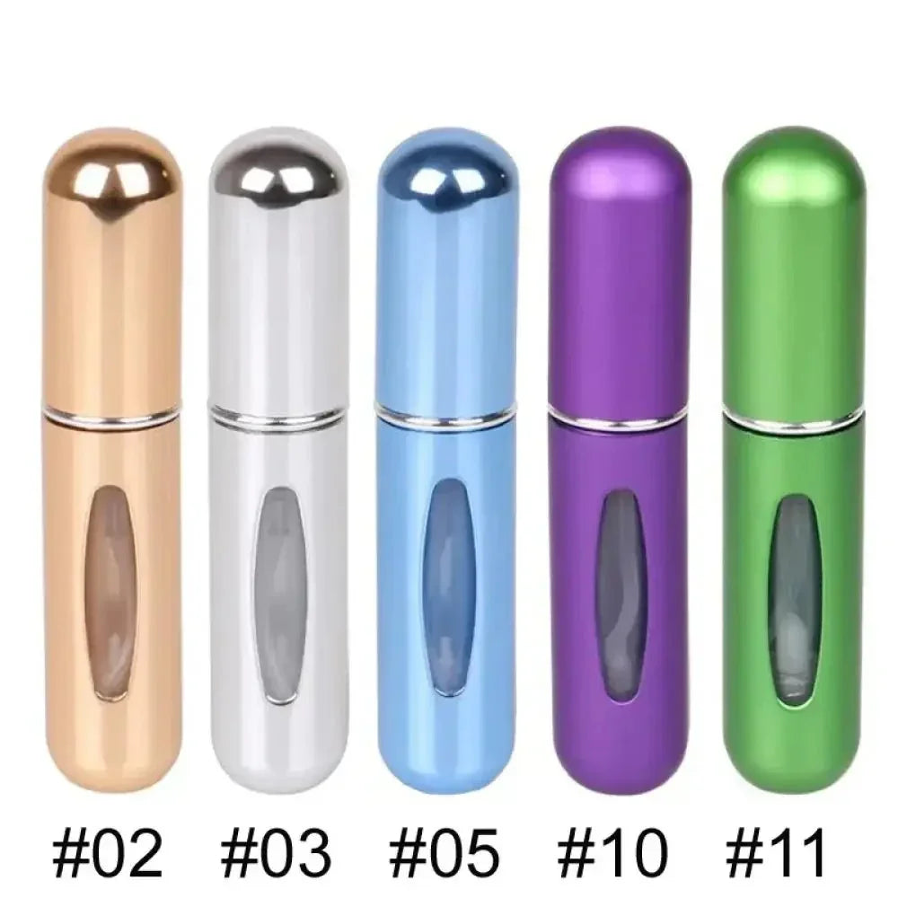 1/5/10PCS 5ml Portable Perfume Atomizer Mini Perfume Bottle Sample Spray Bottling Dispenser Cosmetics Travel Container - Update AvenueSUNANTH Super Deals Store14:17514:1751/5/10PCS 5ml Portable Perfume Atomizer Mini Perfume Bottle Sample Spray Bottling Dispenser Cosmetics Travel Container - Update Avenuesgreen