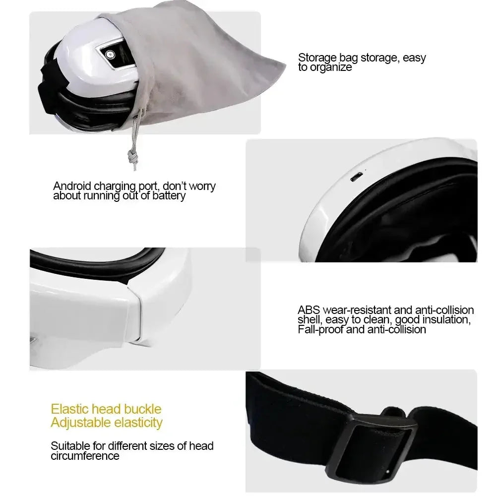 6D Smart Eye Massager Vibration Hot Airbag Compress Eye Care Instrument Bluetooth Music Eye Massage Glasses Eye Relax Fatigue - Update AvenueRaiuleko Official Store14:20000213014:2000021306D Smart Eye Massager Vibration Hot Airbag Compress Eye Care Instrument Bluetooth Music Eye Massage Glasses Eye Relax Fatigue - Update AvenuesIvory