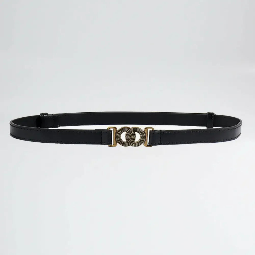 Alloy Buckle PU Belt