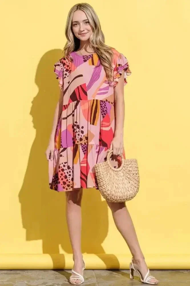 And The Why Printed Double Ruffles Sleeve Dress - Update AvenueEffortless Elegance: DressesTrendsi100100449951820100100449951820c2fa81e777644d87a251a4b72b4de840 - Max - OriginMauve