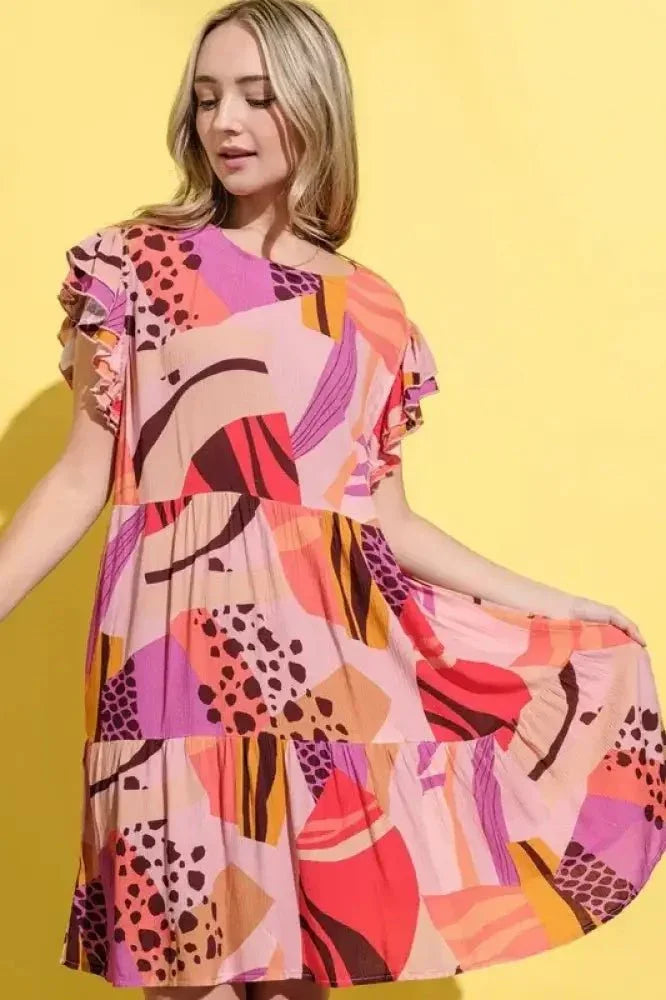 And The Why Printed Double Ruffles Sleeve Dress - Update AvenueEffortless Elegance: DressesTrendsi100100449951820100100449951820e57aec71560f4ff8a7eac4f7d48d6882 - Max - OriginMauve