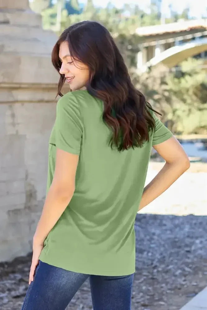 Basic Bae Bamboo Full Size V - Neck Short Sleeve T-Shirt - Update AvenueT-ShirtsTrendsi100100523421349100100523421349bc1b2aae - f688 - 4430 - b909 - ea547d122341 - MaxMatcha Green