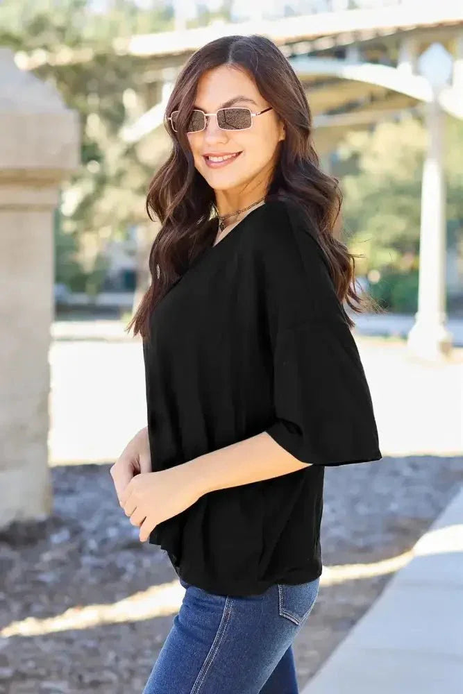 Basic Bae Full Size Round Neck Drop Shoulder T-Shirt - Update AvenueT-ShirtsTrendsi1001016585671231001016585671231dd982b568cd491fb3450173dc7a99db - MaxBlack