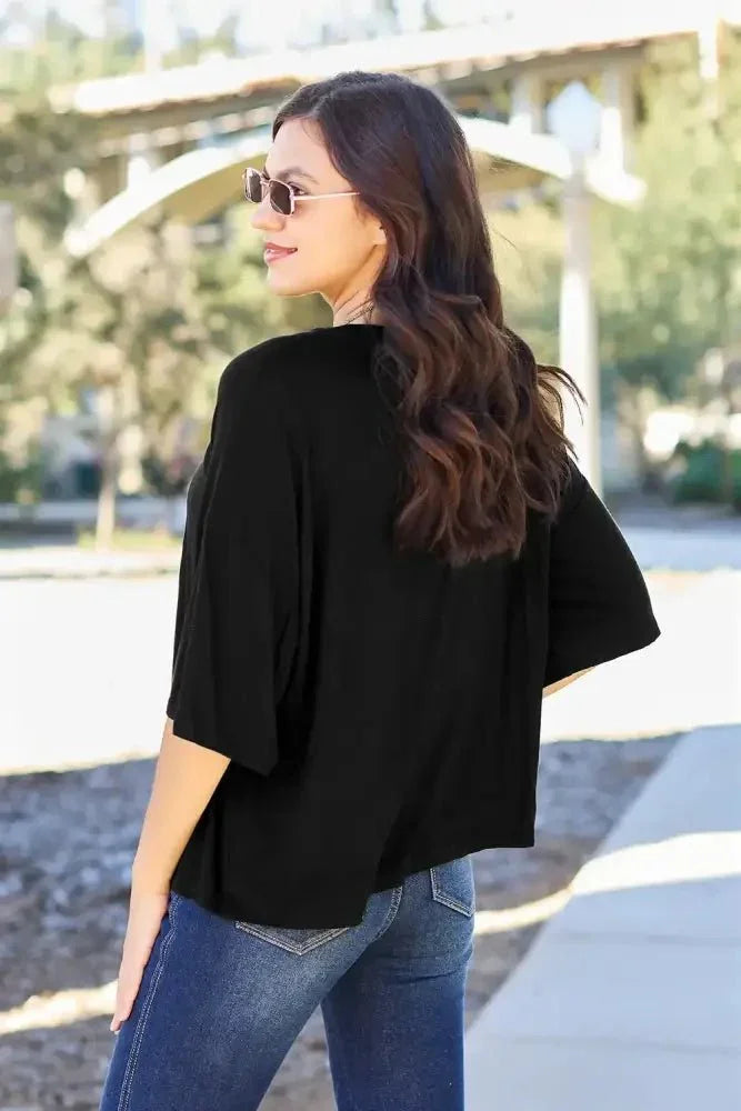 Basic Bae Full Size Round Neck Drop Shoulder T-Shirt - Update AvenueT-ShirtsTrendsi1001016585671231001016585671239c9097ff41784593b6d881deebe7cdf3 - MaxBlack