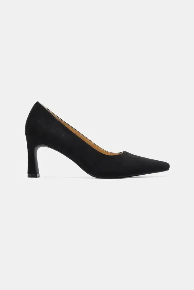 Beast Fashion Faux Suede Point Toe Pumps - Update AvenueTrendsi100600830911646100600830911646Beast Fashion Faux Suede Point Toe PumpsBlack