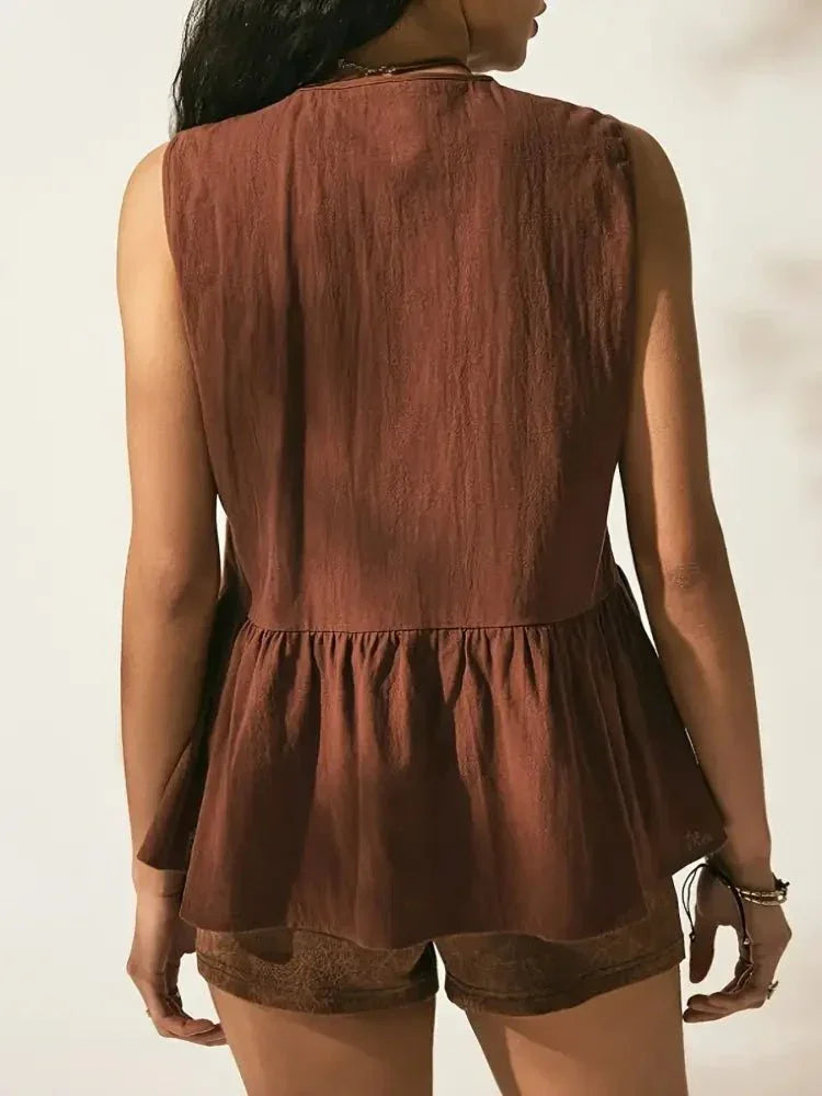 Bow - Tie Peplum Tank Top - Update AvenueTrendsi100100384855810100100384855810dcc2c7be - 5b0d - 4939 - 95e7 - 5c1b8bc67efa - Max - OriginBrown