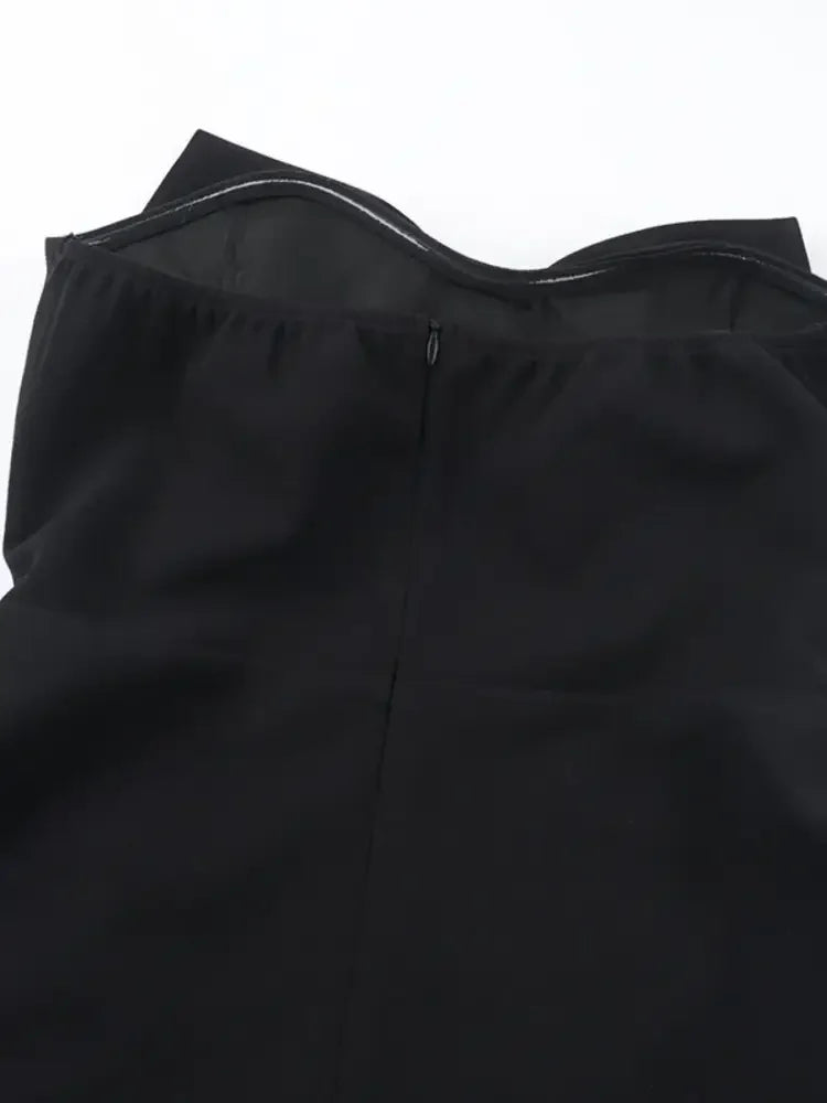 Bow Tube A-Line Mini Dress