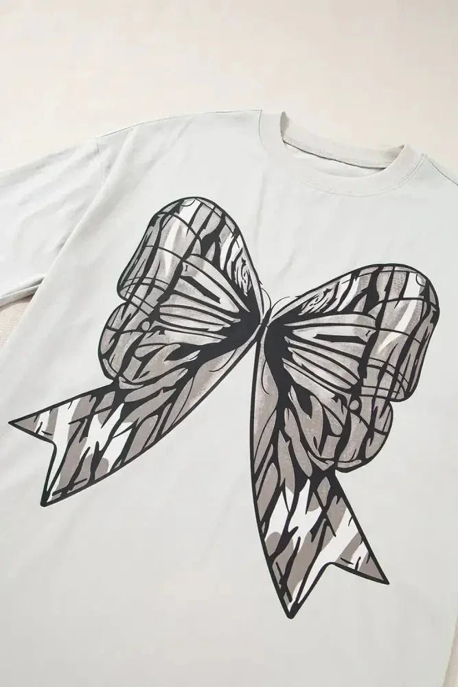 Casual Oversize Bow Drop Shoulder Tunic Casual Tee - Update AvenueT-ShirtsTrendsi100100628272814100100628272814186e3cd2 - 53ba - 457a - a80f - 2e258abb7a59 - Max - OriginLight Gray
