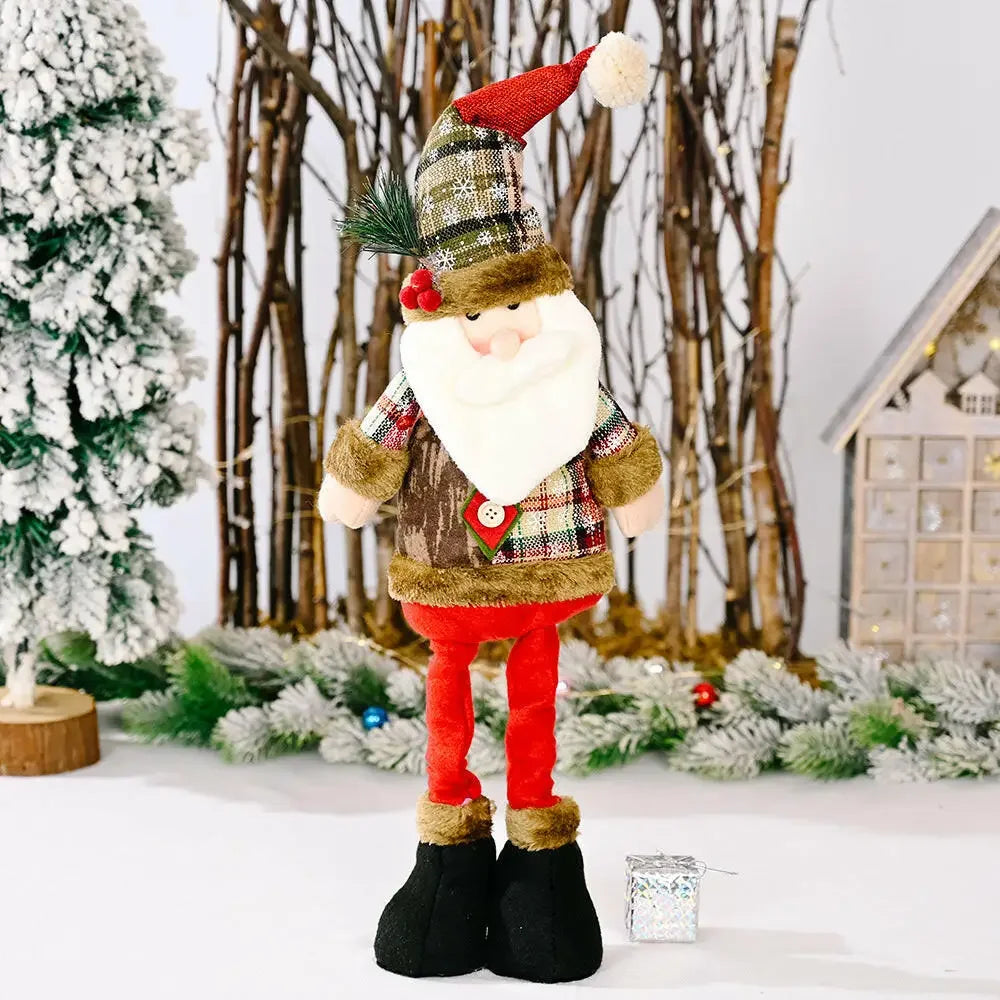 Christmas Telescopic Leg Doll