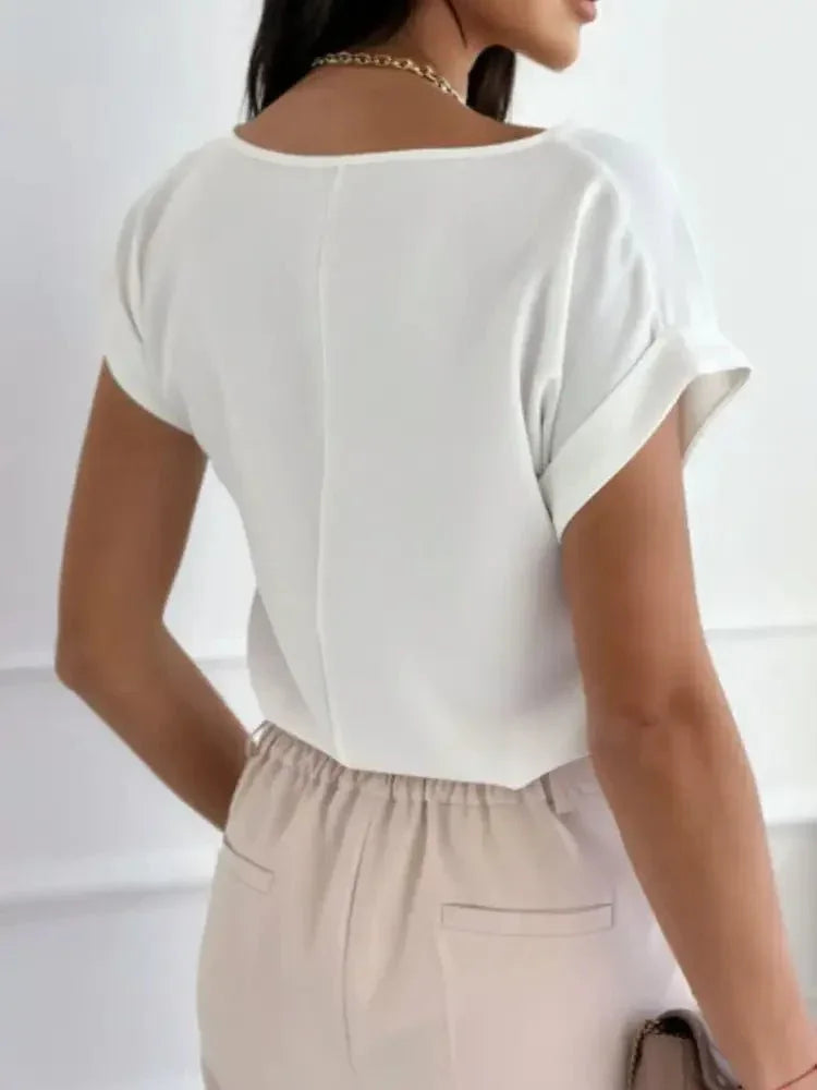 Classic Rolled Sleeve T-Shirt - Update AvenueT-ShirtsTrendsi100100923386366100100923386366e550851e - 2f7c - 4251 - 8fc5 - 7ea845ed5de3 - Max - OriginWhite