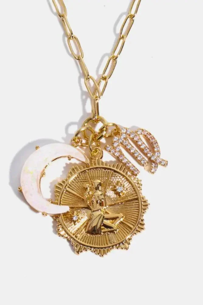 Constellation and Moon Pendant Copper Necklace - Update AvenueVacation StyleTrendsi100100164601684100100164601684df47a913a79c412e909e57d10882a127 - MaxPisces