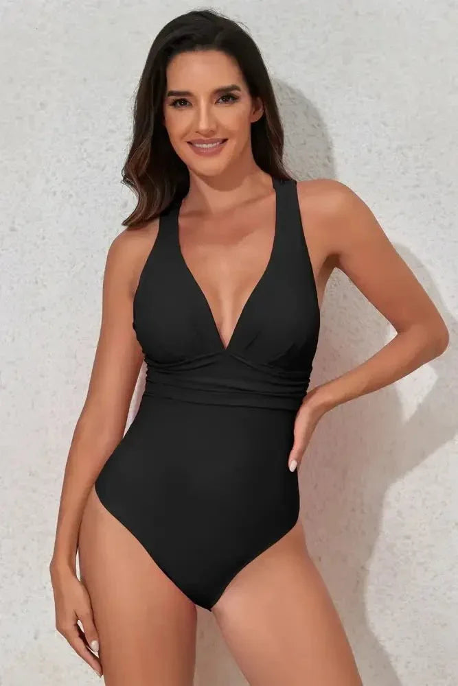 Crisscross Wide Strap One - Piece Swimwear - Update AvenueTrendsi1001004721960411001004721960414be0df66 - da80 - 47fc - 98ee - 0d39df8ef491 - MaxBlack