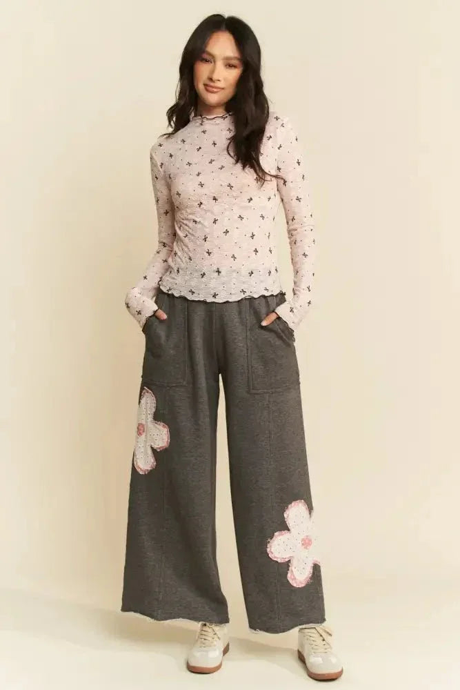 Davi & Dani Ribbon Bow Lace Hem Long Sleeve Mesh Layering Top - Update AvenueT-ShirtsTrendsi100100946781043100100946781043a9889401baad44dd88e6373ca392e902 - Max - OriginPINK