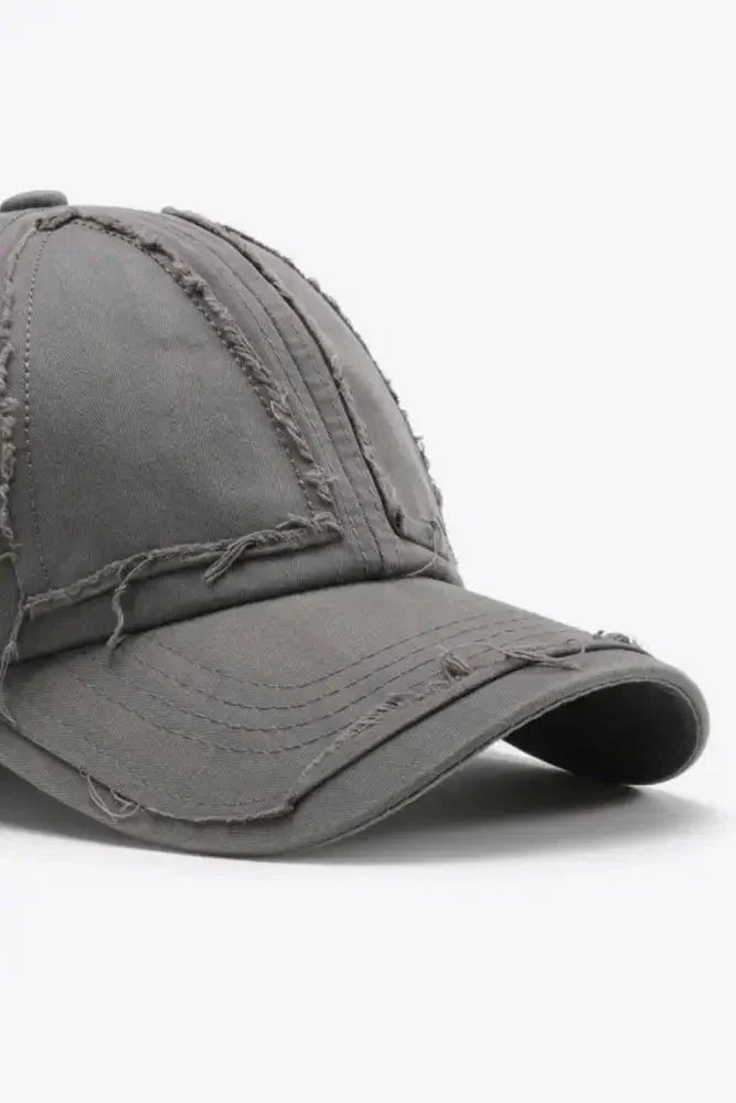Distressed Adjustable Baseball Cap - Update AvenueTrendsi101300690265530101300690265530Distressed Adjustable Baseball CapMid Gray