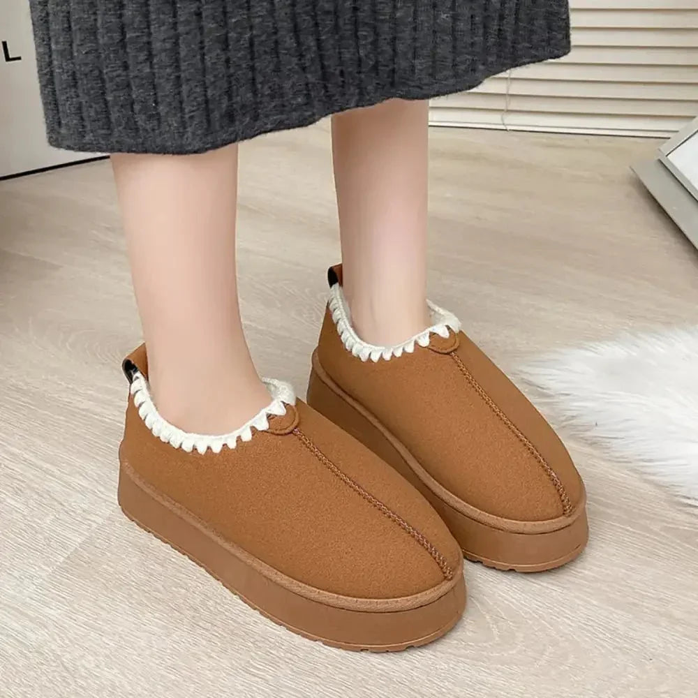Fleece - Lined Winter Ankle Boots - Update AvenueTrendsi100600331482122100600331482122Fleece - Lined Winter Ankle BootsBlack