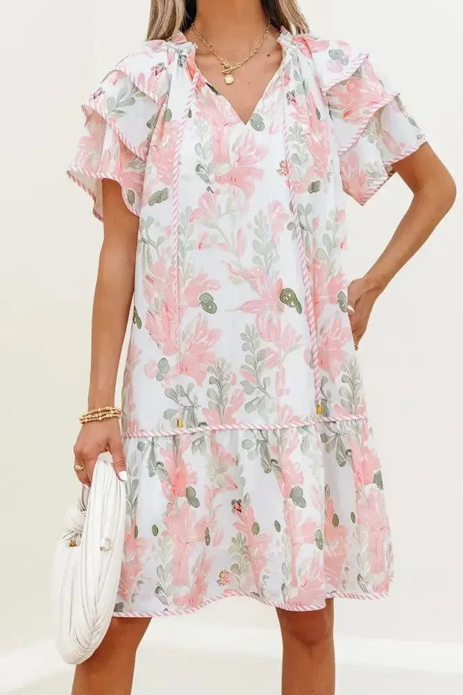 Floral Contrast Edge Layered Short Sleeve Mini Dress - Update AvenueEffortless Elegance: DressesTrendsi100100744807292100100744807292a0f2eef8 - 628b - 40c6 - bd76 - 7b1a467271f9 - Max - OriginBlush Pink