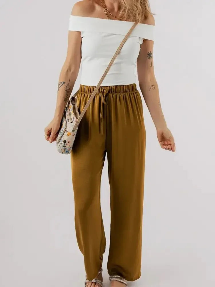 Folded Off Shoulder Slim Top - Update AvenueT-ShirtsTrendsi100100961315837100100961315837d3bff1b44a25408e85fa38a772d7e6dc - Max - OriginWhite