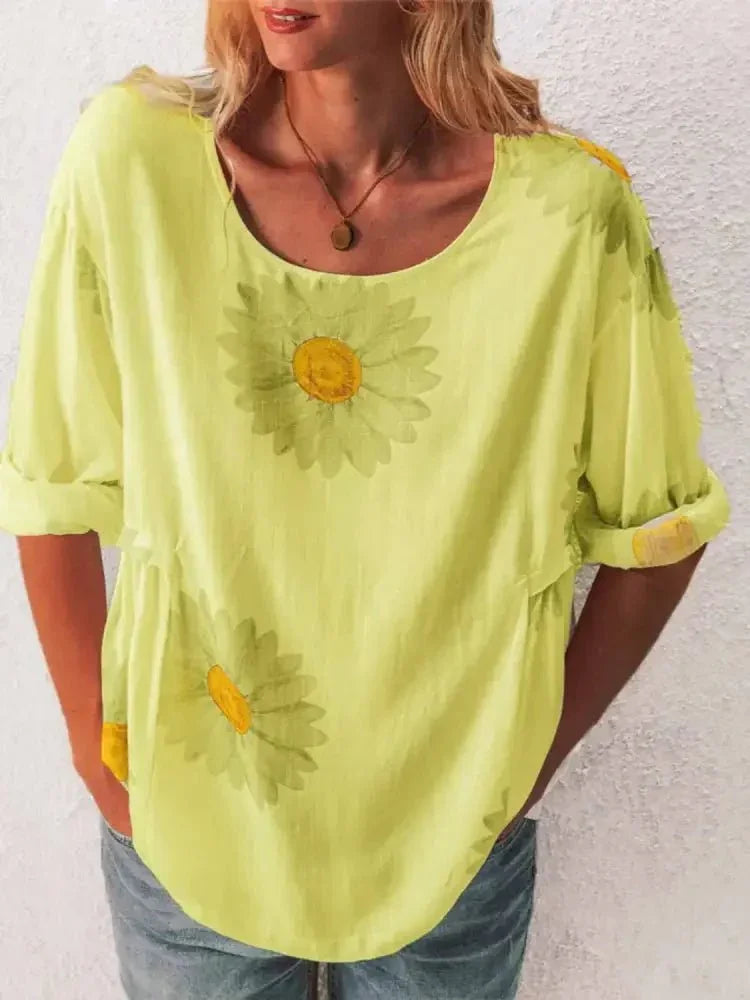 Full Size Flower Round Neck Half Sleeve T-Shirt Plus Size - Update AvenueT-ShirtsTrendsi10010063402068010010063402068052b535a5 - edab - 4324 - ae5e - 82f8135d0a72 - Max - OriginNeon Yellow