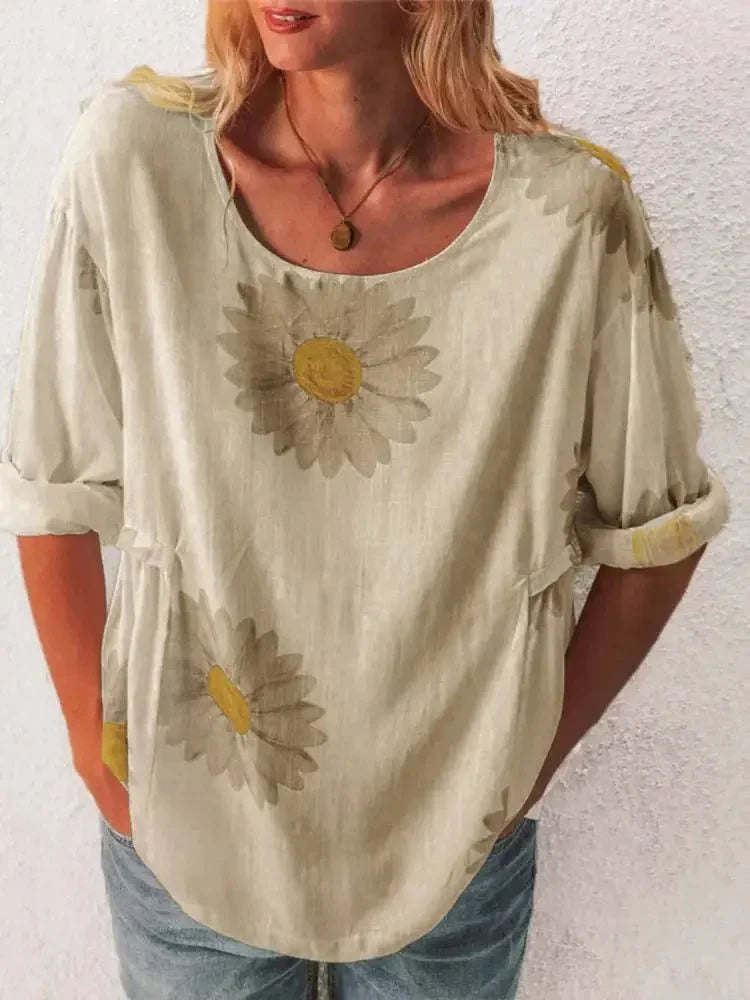 Full Size Flower Round Neck Half Sleeve T-Shirt Plus Size - Update AvenueT-ShirtsTrendsi10010063402171010010063402171059908066 - 6506 - 4ad8 - bc57 - 86cee958efa5 - Max - OriginTan
