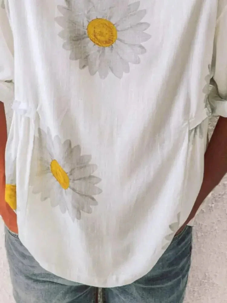 Full Size Flower Round Neck Half Sleeve T-Shirt Plus Size - Update AvenueT-ShirtsTrendsi1001006340267441001006340267446fcee24d - 97bb - 49d1 - a98b - 324ee464accb - Max - OriginWhite