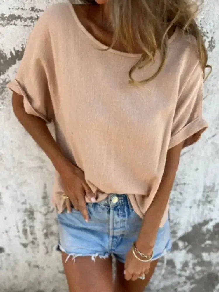 Full Size Loose Fit Short Sleeve T-Shirt Plus Size - Update AvenueT-ShirtsTrendsi1001004473413131001004473413135b0804dc - 9df3 - 4959 - 9082 - c262836babb9 - Max - OriginTan