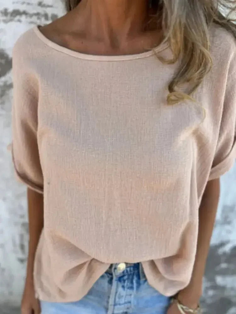 Full Size Loose Fit Short Sleeve T-Shirt Plus Size - Update AvenueT-ShirtsTrendsi10010044734131310010044734131302dec2ec - 7592 - 429b - 826a - b80f8acb1e4c - Max - OriginTan