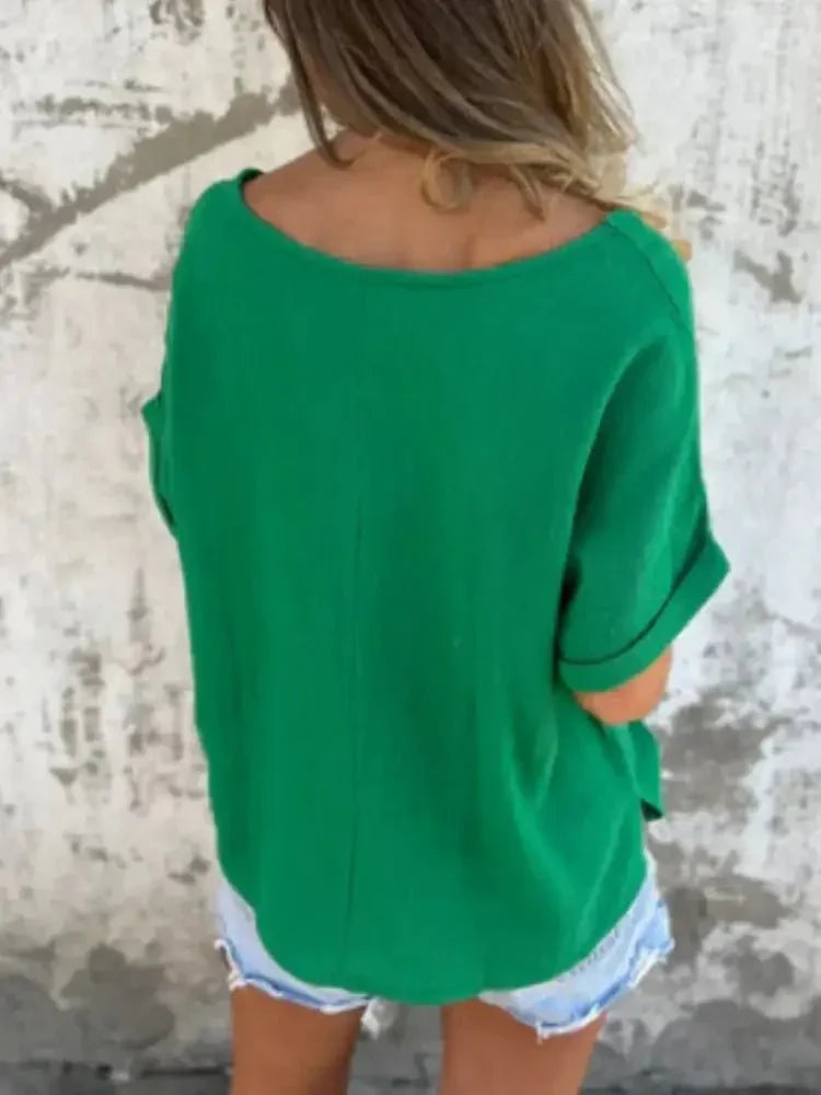 Full Size Loose Fit Short Sleeve T-Shirt Plus Size - Update AvenueT-ShirtsTrendsi100100447347521100100447347521d418c9c9 - cb2d - 4e38 - b019 - 524f9f5a9d07 - Max - OriginGreen