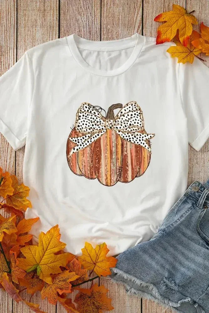 Full Size Pumpkin Round Neck Short Sleeve T-Shirt - Update AvenueHalloweenTrendsi100100348001398100100348001398101739ff - 6674 - 46ef - a73f - a1398a55f6fa - MaxWhite