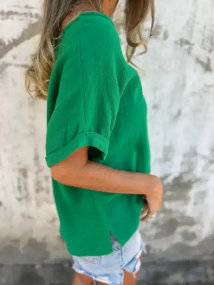Full Size Round Neck Short Sleeve T-Shirt Plus Size - Update AvenueT-ShirtsTrendsi1001004569878651001004569878652c82f188 - e194 - 4586 - b147 - 982c943c4c6c - Max - OriginGreen
