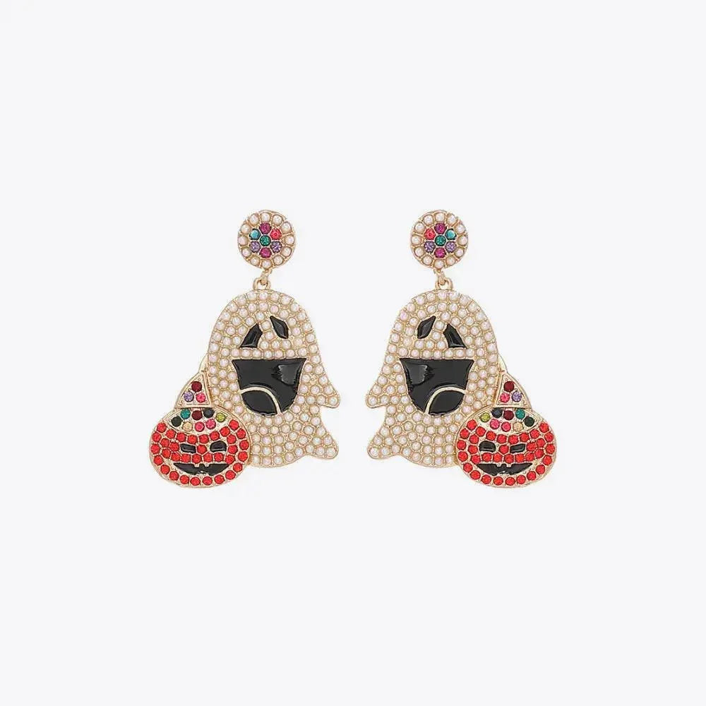 Ghost Rhinestone Alloy Earrings - Update AvenueHalloweenTrendsi101300143312001101300143312001e81e34596bd648b5816b551381174de7 - MaxMulticolor