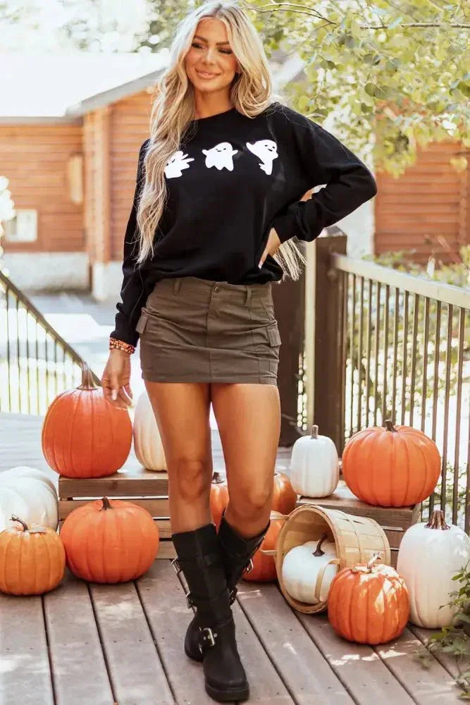 Ghost Round Neck Long Sleeve Sweatshirt - Update AvenueHalloweenTrendsi100100629201527100100629201527cf47e29c - 3762 - 4663 - 97a9 - 6c9bfd088cf4 - MaxBlack