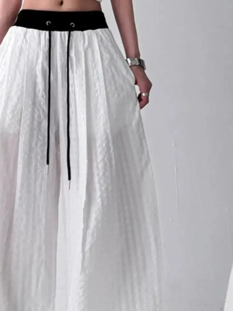 Gingham Wide Leg Drawstring Pants - Update AvenueTrendsi1001002855294341001002855294348673385f - ae34 - 4ba5 - 896b - 25066d58112a - Max - OriginWhite