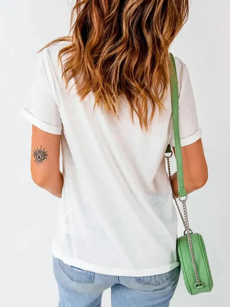 Graphic Round Neck Short Sleeve T-Shirt - Update AvenueT-ShirtsTrendsi1001003271110051001003271110052bebb31a42b944ffaca860be8495fded - Max - OriginWhite