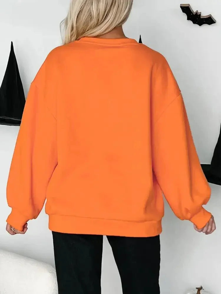 Halloween Skeleton Pumpkin Sweatshirt - Update AvenueHalloweenTrendsi1001006639415101001006639415103ebf4df31f84439c84c21065b576b6d8 - Max - OriginOrange