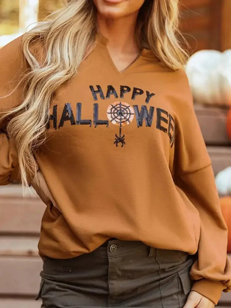 Happy Halloween Graphic Notched Long Sleeve Loose Top - Update AvenueHalloweenTrendsi1001001016115971001001016115979e14bdf3 - 1bae - 41ed - 8c60 - 3db07097dd81 - Max - OriginTerracotta