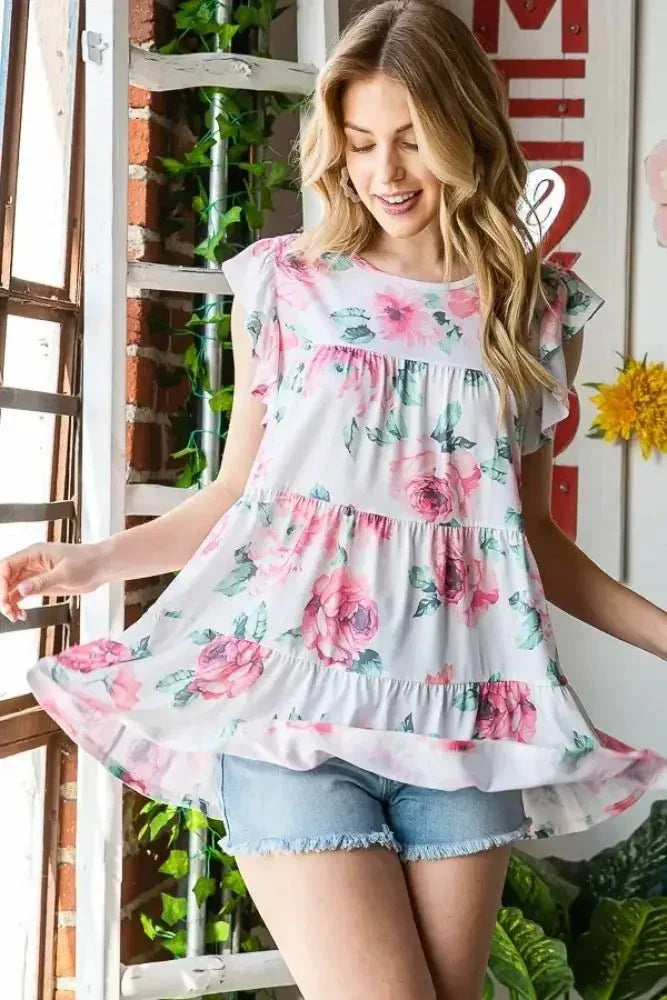 Heimish Full Size Butterfly Short Sleeve Round Neck Floral Print Tiered Top Plus Size - Update AvenueVacation StyleTrendsi100100815591077100100815591077d80a6371 - 616b - 405e - 9b6c - 25581ae1dd51 - MaxCream