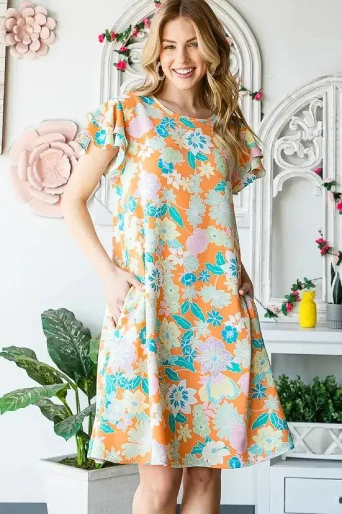 Heimish Full Size Ruffled Short Sleeve Floral Mini Dress Plus Size - Update AvenueVacation StyleTrendsi10010052943133810010052943133868556ae3 - 758d - 4657 - 9b1f - 7394ee80648a - MaxOrange