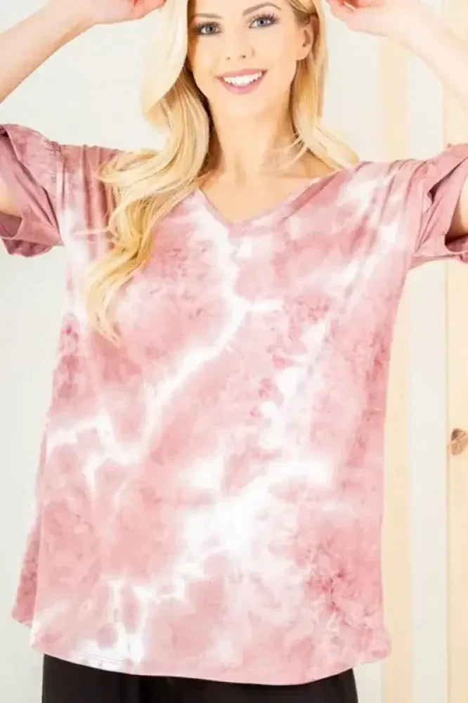 Heimish Full Size Ruffled Sleeve Tie Dye Top Plus Size - Update AvenueVacation StyleTrendsi100100724121218100100724121218826915f3 - 1081 - 4e7c - 9374 - 63f7f7879a03 - MaxMauve/Ivory