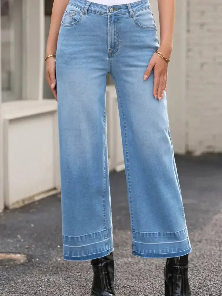 High Waist Wide Leg Washed Jeans - Update AvenueDaily EssentialsTrendsi100100441597547100100441597547ee91c4c862cb4af88cc622b2aa22f8c6 - Max - OriginLight Blue
