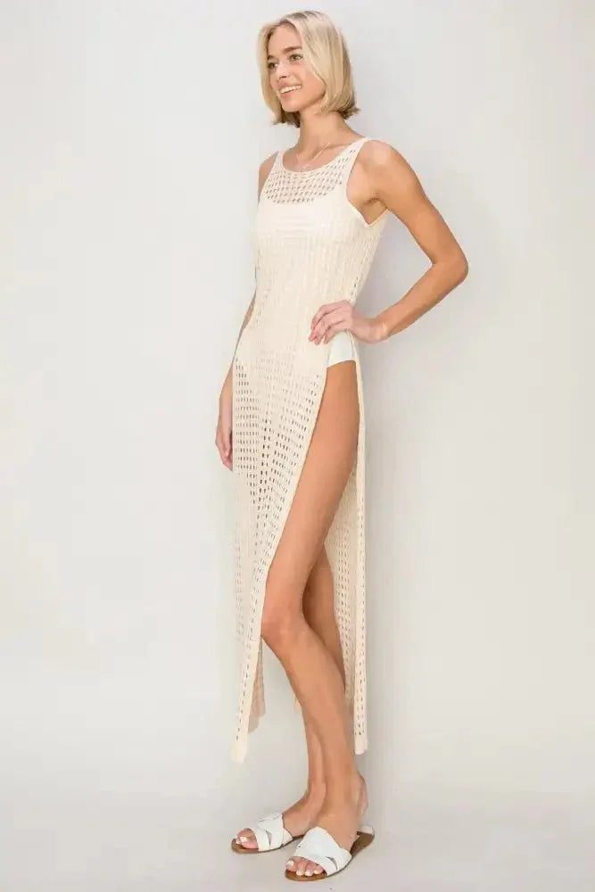 HYFVE Crochet Backless Cover Up Dress - Update AvenueBoho VibesTrendsi1001008572118691001008572118698c985b1d - 0f70 - 485a - a574 - f20c3ae18987 - MaxBeige