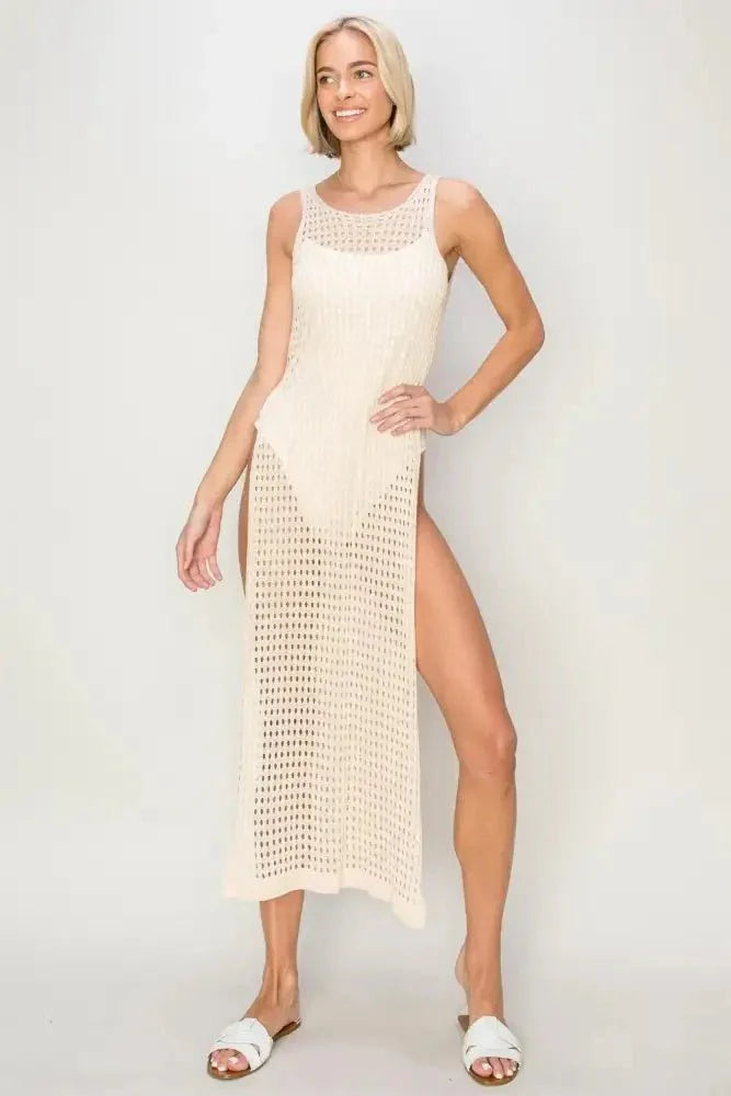 HYFVE Crochet Backless Cover Up Dress - Update AvenueBoho VibesTrendsi10010085721186910010085721186925216f40 - dc47 - 40a1 - 85bd - 7dcd1fac2b58 - MaxBeige