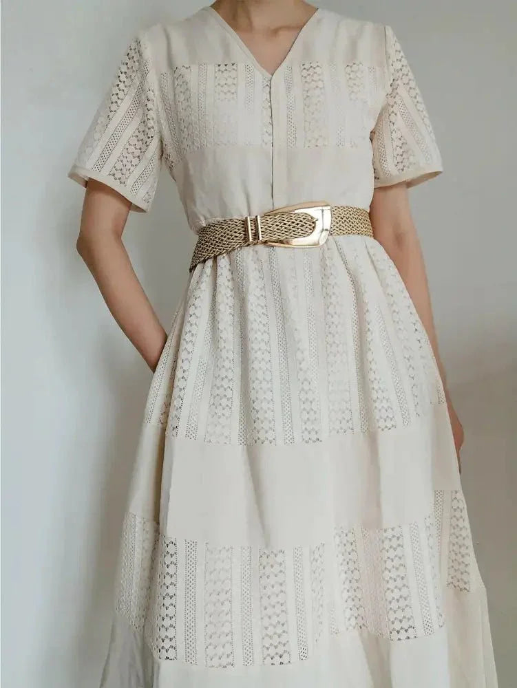 Irregular Buckle Braid Belt - Update AvenueTrendsi100100211885511100100211885511Irregular Buckle Braid BeltGold