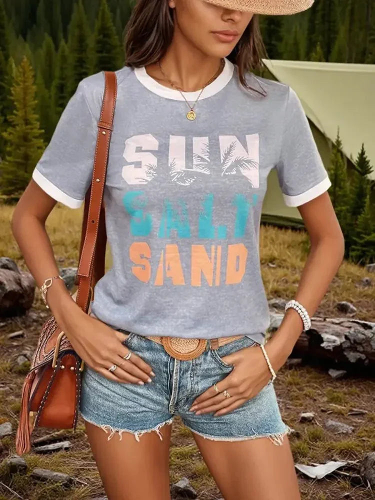 Letter Graphic Round Neck T-Shirt - Update AvenueT-ShirtsTrendsi100100451517654100100451517654d3b5b8b087f14348a596e1b7b348d8dc - Max - OriginLight Gray