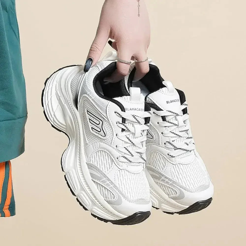 Letter Lace - Up Round Toe Athletic Shoes - Update AvenueTrendsi100600278991301100600278991301Letter Lace - Up Round Toe Athletic ShoesWhite
