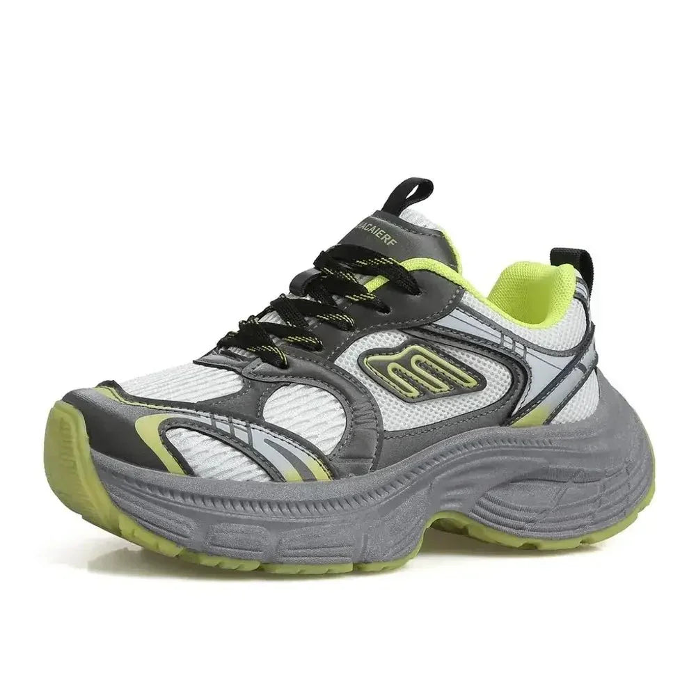Letter Lace - Up Round Toe Athletic Shoes - Update AvenueTrendsi100600278997770100600278997770Letter Lace - Up Round Toe Athletic ShoesNeon Yellow