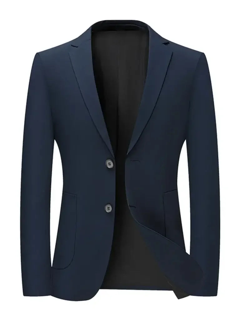 Men's Button Up Long Sleeve Blazer